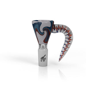 
                  
                    Load image into Gallery viewer, MARTINI SPLASH HORN PULL BONG SLIDE
                  
                