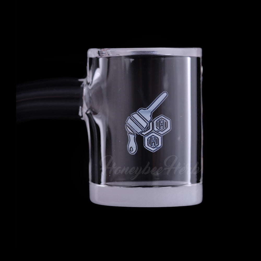 
                  
                    Load image into Gallery viewer, HONEY &amp;amp; MILK BEVEL QUARTZ BANGER - 45° DEGREE | YL
                  
                