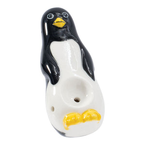 
                  
                    Load image into Gallery viewer, Penguin Ceramic Pipe - 4&amp;quot;
                  
                