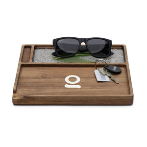 
                  
                    Load image into Gallery viewer, Premium Natural Acacia Wood Tray | 9.5&amp;quot; x 9.5&amp;quot;
                  
                
