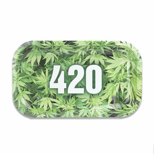 
                  
                    Load image into Gallery viewer, 420 Green Metal Rollin&amp;#39; Tray
                  
                