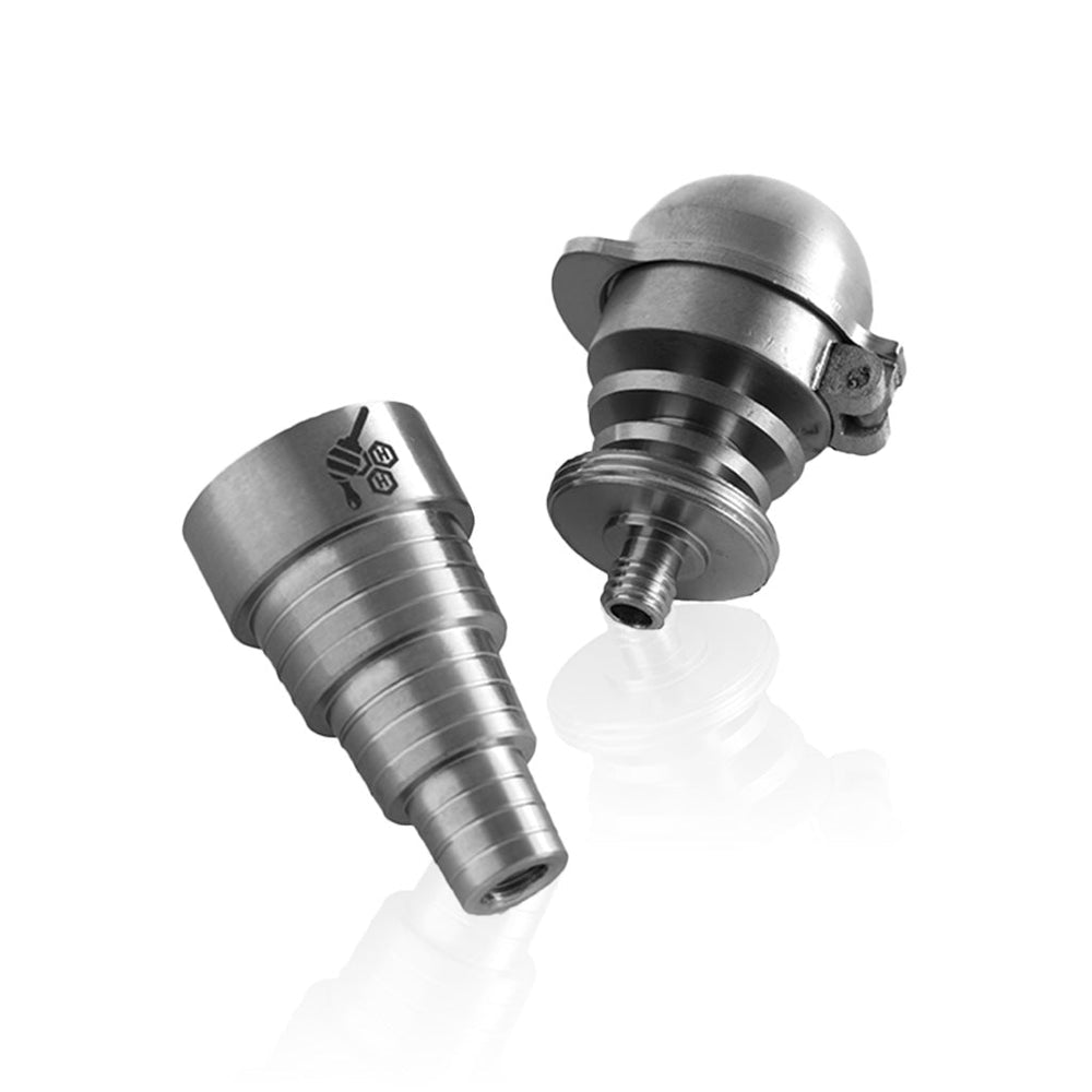 
                  
                    Load image into Gallery viewer, TITANIUM 6 IN 1 BASEBALL CARB CAP DAB NAIL
                  
                