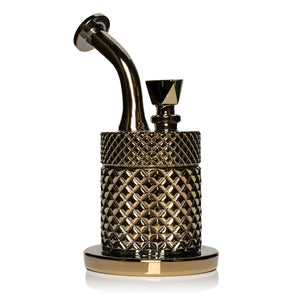 
                  
                    Load image into Gallery viewer, Twenties Collection Water Pipe | Gold
                  
                