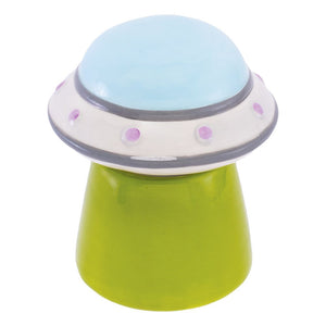 
                  
                    Load image into Gallery viewer, UFO Cow Ceramic Stash Jar - 4&amp;quot;
                  
                