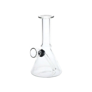 
                  
                    Load image into Gallery viewer, Mini, But Mighty Beaker Glass Water Pipe - 4.75&amp;quot; / Clear
                  
                