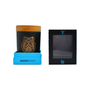 
                  
                    Load image into Gallery viewer, Owllusion Orange Stash Jar
                  
                