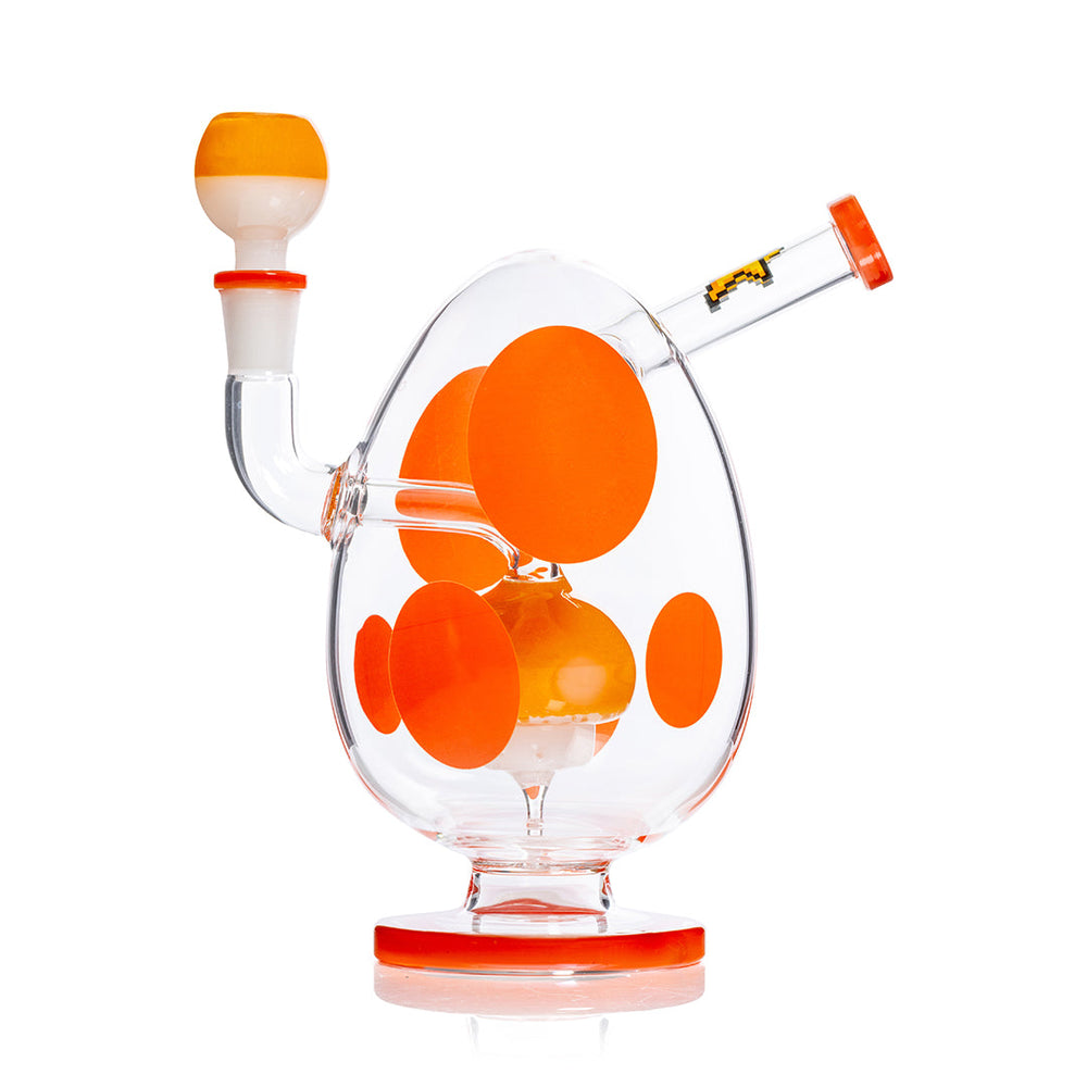 
                  
                    Load image into Gallery viewer, HEMPER - Spotted Egg XL Bong 9&amp;quot;
                  
                
