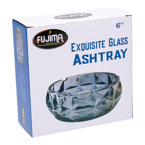 
                  
                    Load image into Gallery viewer, Exquisite Faceted Glass Ashtray - Clear Smoke
                  
                