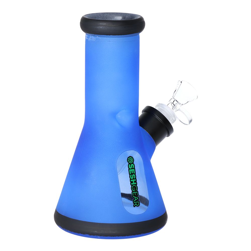 
                  
                    Load image into Gallery viewer, SeshGear Glass Beaker Water Pipe Smokers&amp;#39; Kit | 8&amp;quot; | 14mm F
                  
                