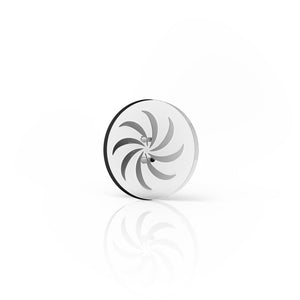 
                  
                    Load image into Gallery viewer, Honeybee Herb QUARTZ WHIRLWIND DISC  CARB CAP
                  
                