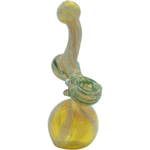 
                  
                    Load image into Gallery viewer, Fumed Sherlock Bubbler Pipe (Various Colors)
                  
                
