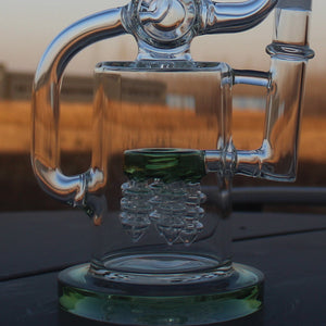 
                  
                    Load image into Gallery viewer, Recycler Style Water Pipe w/ Dual Percolator 11.5&amp;quot;
                  
                