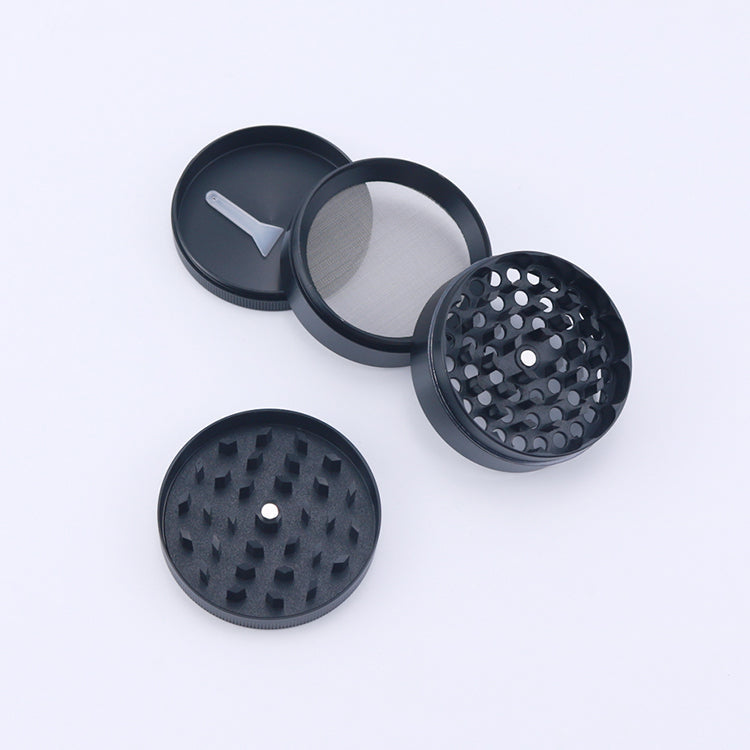 
                  
                    Load image into Gallery viewer, Large 4 Piece Zinc Alloy Metal Grinder
                  
                