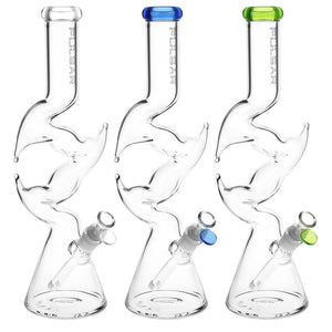 
                  
                    Load image into Gallery viewer, Raptor Claw Glass Beaker Water Pipe | 15.5&amp;quot; | 14mm F
                  
                
