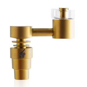 
                  
                    Load image into Gallery viewer, TITANIUM 4 IN 1 SIDECAR HYBRID BANGER DAB NAIL
                  
                
