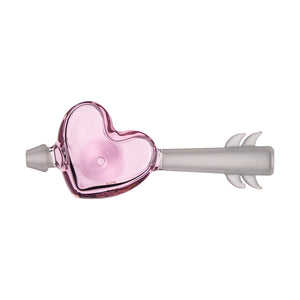 
                  
                    Load image into Gallery viewer, MJ Arsenal Cupid&amp;#39;s Bow(l) Valentine&amp;#39;s Day Glass Pipe
                  
                