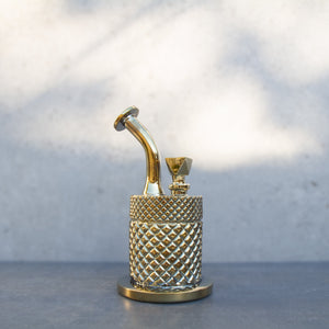 
                  
                    Load image into Gallery viewer, Twenties Collection Water Pipe | Gold
                  
                