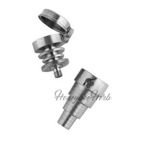 
                  
                    Load image into Gallery viewer, TITANIUM 6 IN 1 CARB CAP DAB NAIL
                  
                