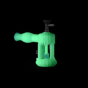 
                  
                    Load image into Gallery viewer, 6&amp;#39;&amp;#39; Duality Silicone Dual Use Bubbler - UV Titanium White
                  
                