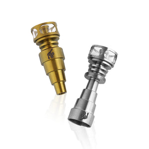 
                  
                    Load image into Gallery viewer, Honeybee Herb Titanium 6 IN 1 Cage Hybrid Dab Dab Nail
                  
                
