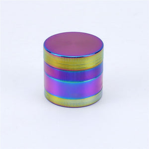 
                  
                    Load image into Gallery viewer, Zinc Alloy Iridescent 4 Piece Metal Grinder
                  
                