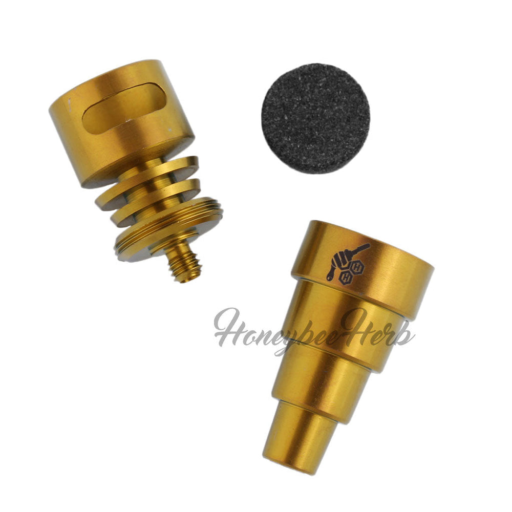 
                  
                    Load image into Gallery viewer, TITANIUM 6 IN 1 MOON ROCK DAB NAIL
                  
                