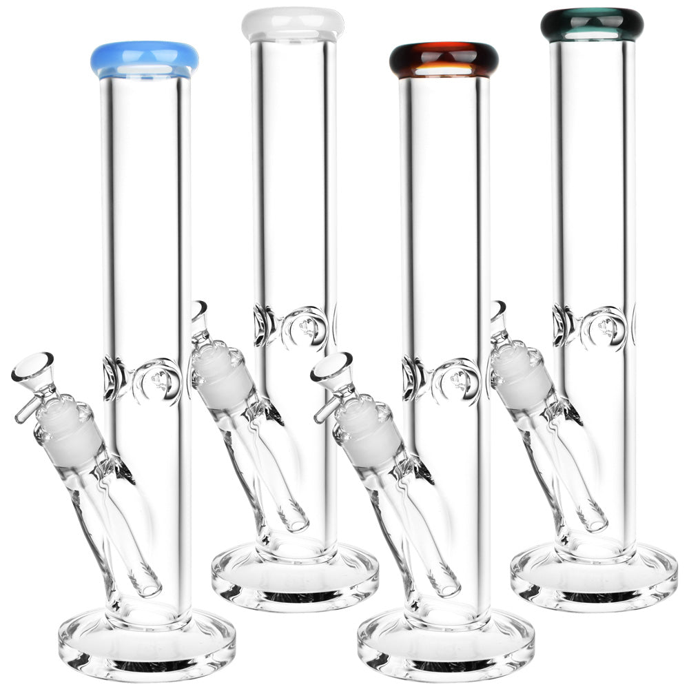 
                  
                    Load image into Gallery viewer, Classic Straight Tube Water Pipe | 14mm F | Colors Vary
                  
                