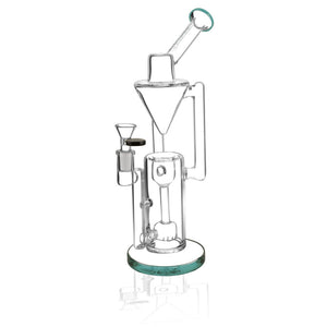 
                  
                    Load image into Gallery viewer, Thinker Gravity Recycler Water Pipe - 13&amp;quot; / 14mm F / Colors Vary
                  
                