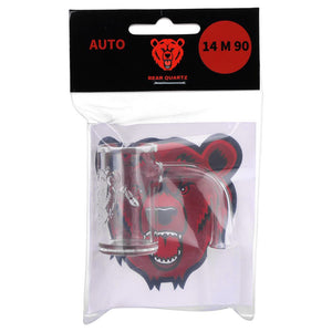 
                  
                    Load image into Gallery viewer, Bear Quartz 25MM Auto Spinner Banger | 90 Degree
                  
                