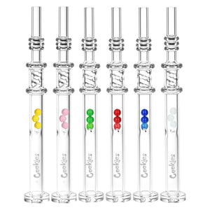 
                  
                    Load image into Gallery viewer, Cookies Honey Twist Glass Dab Straw w/ Integrated Tip
                  
                