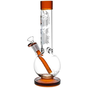 
                  
                    Load image into Gallery viewer, Halloween Round Ball Glass Water Pipe - 11.75&amp;quot; / 14mm F
                  
                