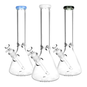
                  
                    Load image into Gallery viewer, Classic Glass Beaker Light Water Pipe | 14mm F | Colors Vary
                  
                
