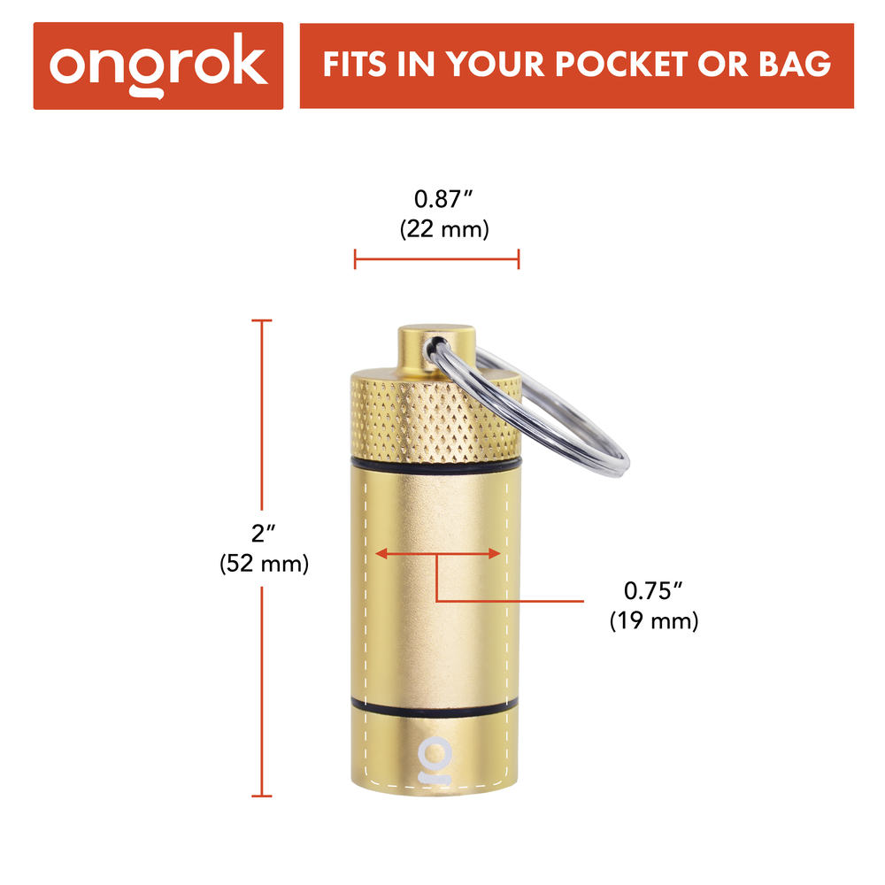 
                  
                    Load image into Gallery viewer, Ongrok Small Storage Keychain
                  
                