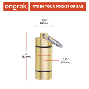 
                  
                    Load image into Gallery viewer, Ongrok Small Storage Keychain
                  
                