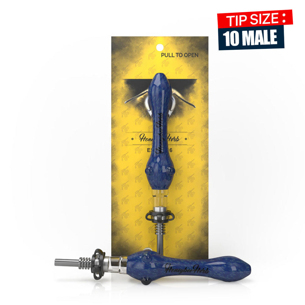 
                  
                    Load image into Gallery viewer, SPECKLED GLASS NECTAR COLLECTOR
                  
                