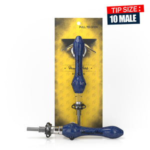 
                  
                    Load image into Gallery viewer, SPECKLED GLASS NECTAR COLLECTOR
                  
                