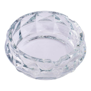 
                  
                    Load image into Gallery viewer, Exquisite Faceted Glass Ashtray - Crystal Clear
                  
                