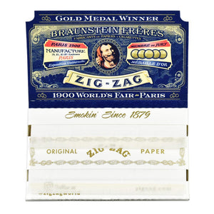 
                  
                    Load image into Gallery viewer, Zig Zag White Single Wide Rolling Papers
                  
                