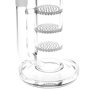 
                  
                    Load image into Gallery viewer, SeshGear Triple Honeycomb Perc Straight Tube Water Pipe - 15&amp;quot; / 14mm F / Colors Vary
                  
                