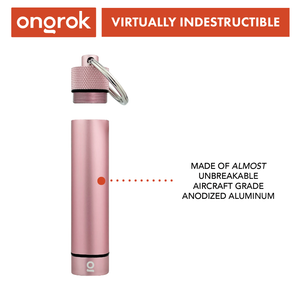 
                  
                    Load image into Gallery viewer, Ongrok Aluminum Storage Keychain
                  
                