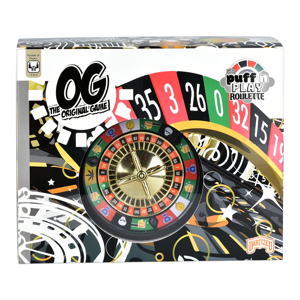 
                  
                    Load image into Gallery viewer, Dabtized Puff&amp;#39;N&amp;#39;Play Roulette Game Dab Rig | 8.75&amp;quot; | 14mm F
                  
                