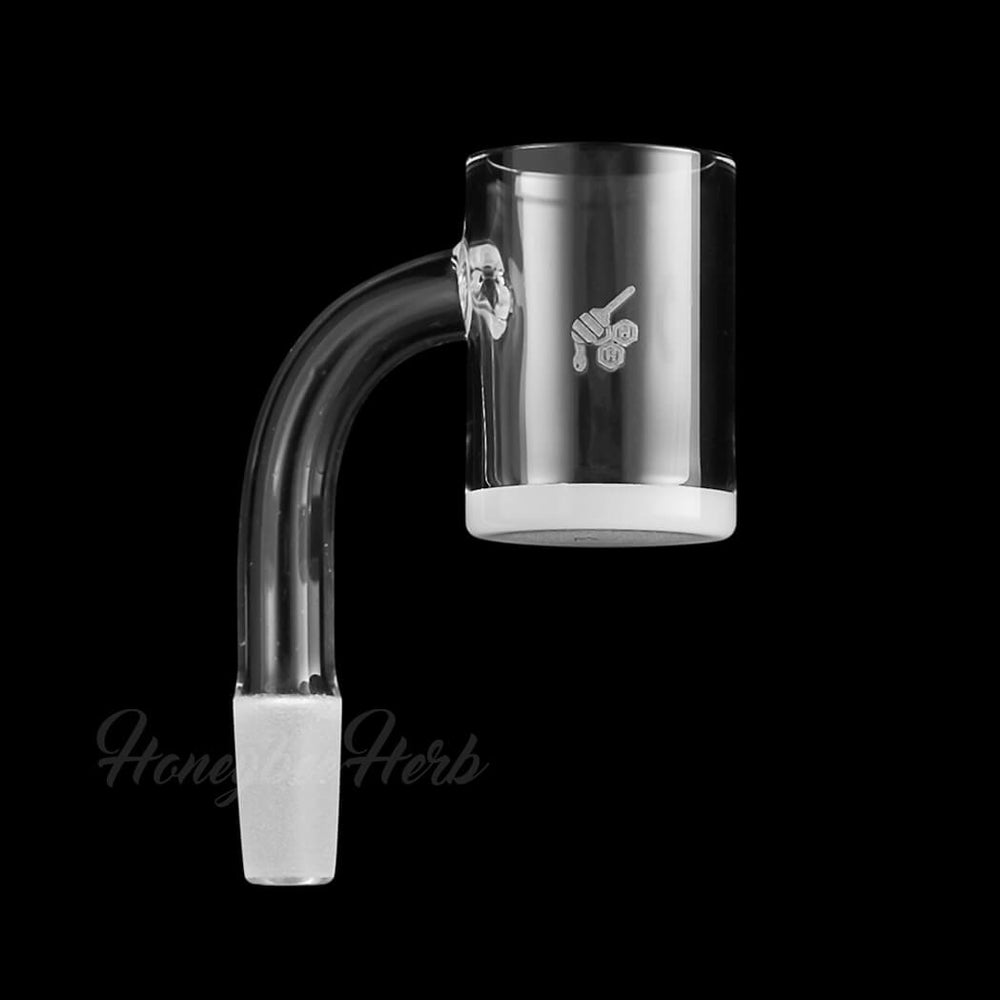 
                  
                    Load image into Gallery viewer, Honey &amp;amp; Milk Quartz Banger - 90° Degree | YL
                  
                