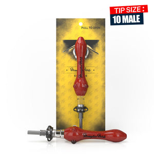 
                  
                    Load image into Gallery viewer, SPECKLED GLASS NECTAR COLLECTOR
                  
                