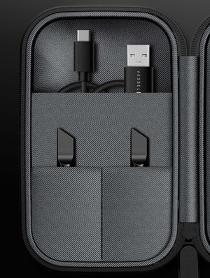 
                  
                    Load image into Gallery viewer, Vessel Compass Hub Case [Black]
                  
                