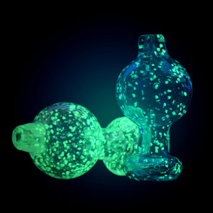 
                  
                    Load image into Gallery viewer, Glow Speckled Ball Carb Cap - 25mm / Colors Vary
                  
                
