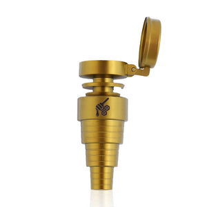 
                  
                    Load image into Gallery viewer, TITANIUM 6 IN 1 CARB CAP DAB NAIL
                  
                