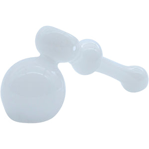 
                  
                    Load image into Gallery viewer, Ivory Hammer Glass Hammer Bubbler Pipe
                  
                