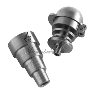 
                  
                    Load image into Gallery viewer, TITANIUM 6 IN 1 BASEBALL CARB CAP DAB NAIL
                  
                