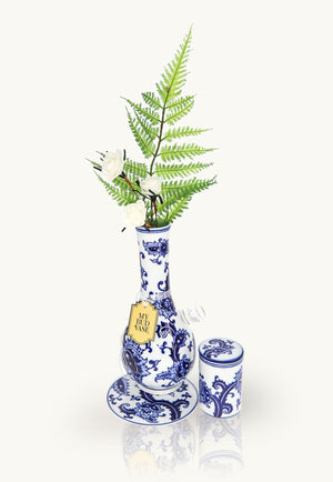
                  
                    Load image into Gallery viewer, Joy 3 Piece Set - Bong, Jar, Poker, Coaster
                  
                