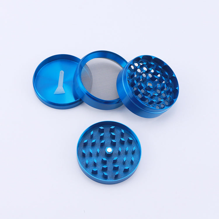 
                  
                    Load image into Gallery viewer, Large 4 Piece Zinc Alloy Metal Grinder
                  
                